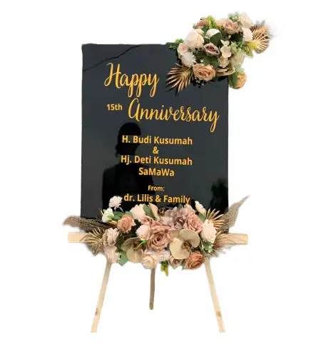 Papan Bunga Akrilik Krejengan